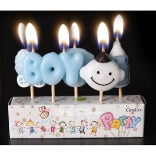 Lilin karakter unik baby shower aqiqah tedak siten girl boy laki kelinci rabbit perempuan hiasan kue