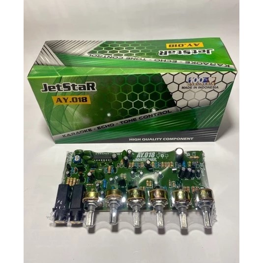 TONE CONTROL + ECHO + MIC AY.018 JETSTAR