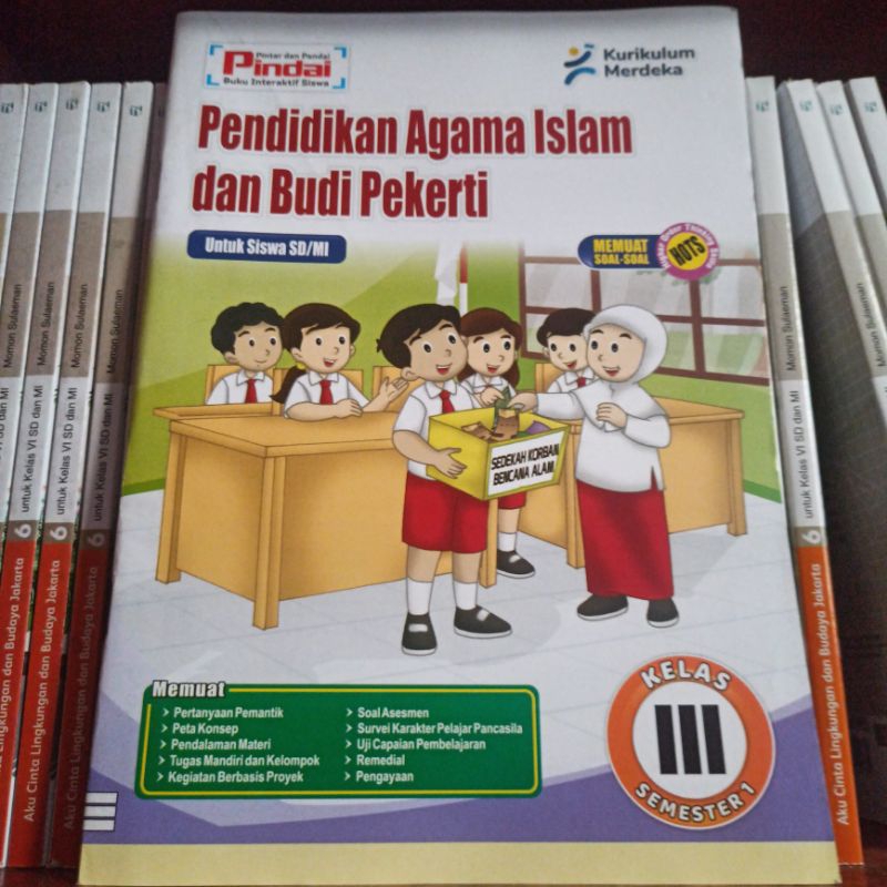 LKS PINDAI PENDIDIKAN AGAMA ISLAM DAN BUDI PEKERTI KELAS 3 SD ARYA DUTA SEMESTER 1 KURIKULUM MERDEKA