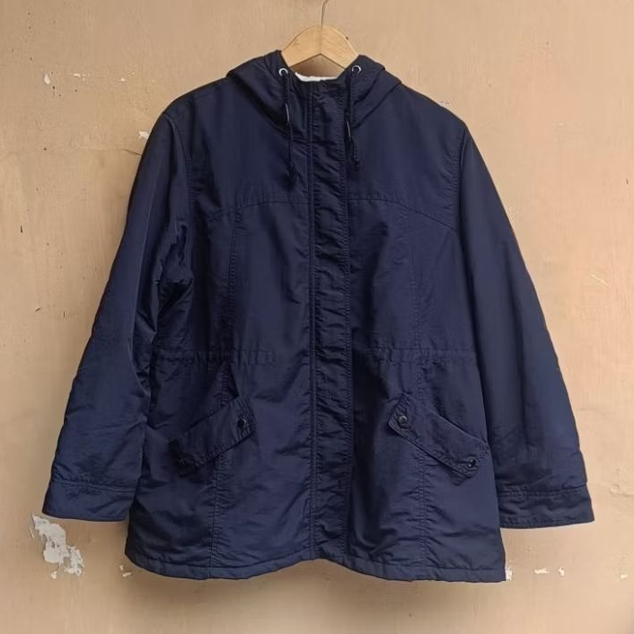 Jacket outdoor / fashion hoodie sherpa kiloruan navy