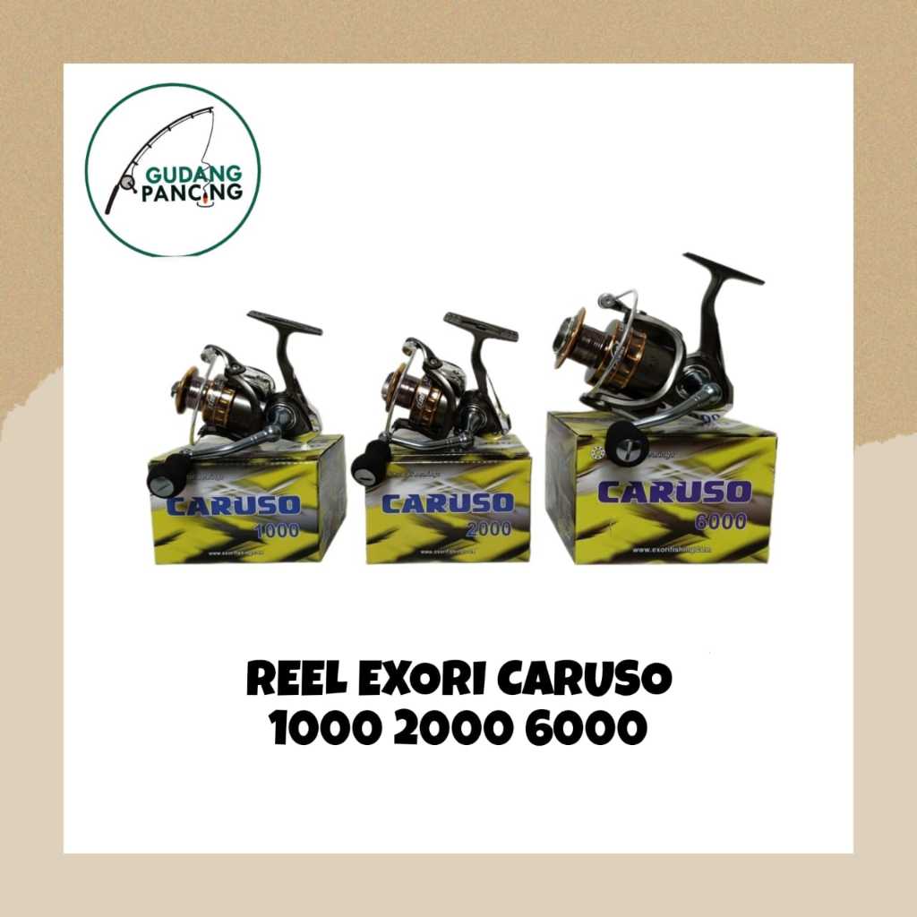Reel Pancing Exori CARUSO 1000 2000 6000 - Power Handle