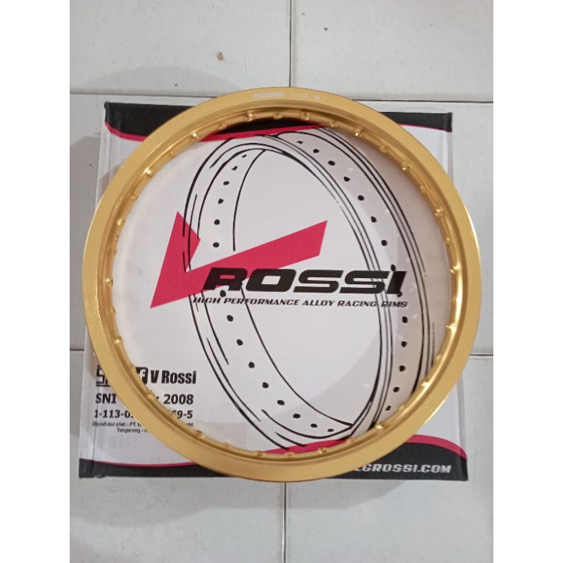 Lingkar Velg 17x160 Gold Supra jupz/mx shogun sonic fu Veleg Vrossi Original Rossi Asli