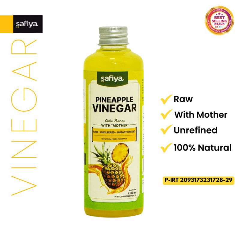 

Cuka Nanas 250ml White Mother Pineapple Vinegar 100% Asli