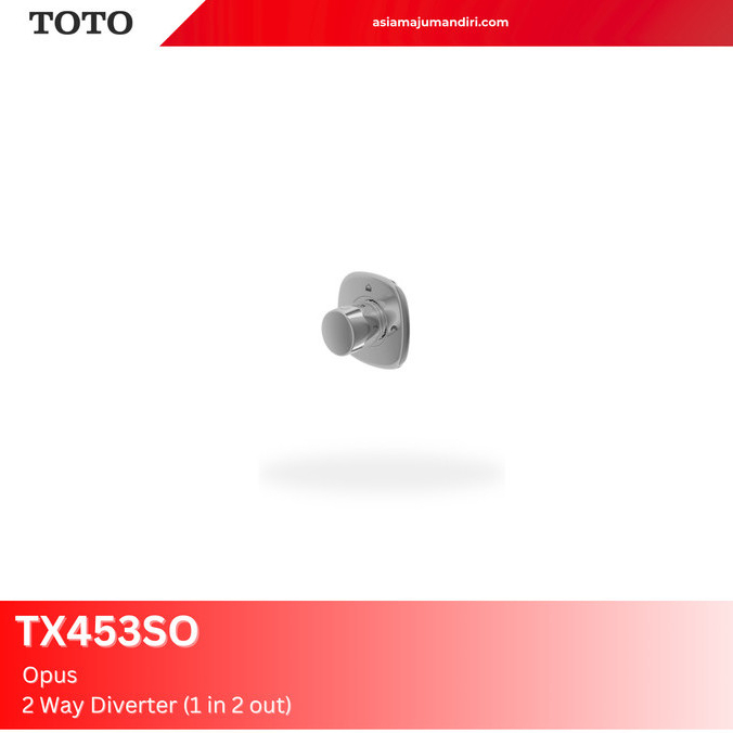 DIVERTER KERAN TANAM TOTO 2 ARAH | DIVERTER KERAN SHOWER TOTO TX453SO