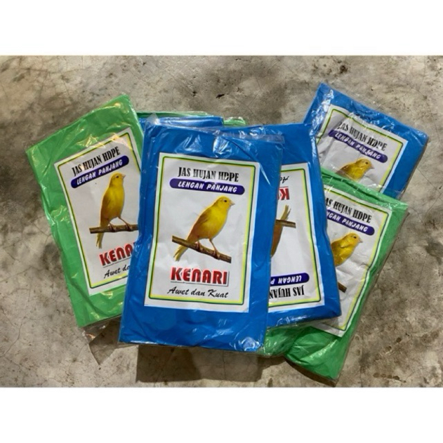 12PCS MANTEL PLASTIK LENGAN PANJANG/mantel plastik terusan/jas hujan plastik lengan panjang ulet/man