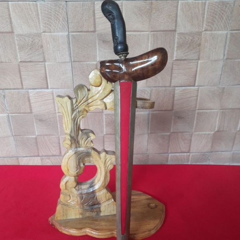 Keris Patrem Tilam Upih Gonjo Iras Sepuh,Pamor Udan EMas Tiban/Mrutu Sewu Original.