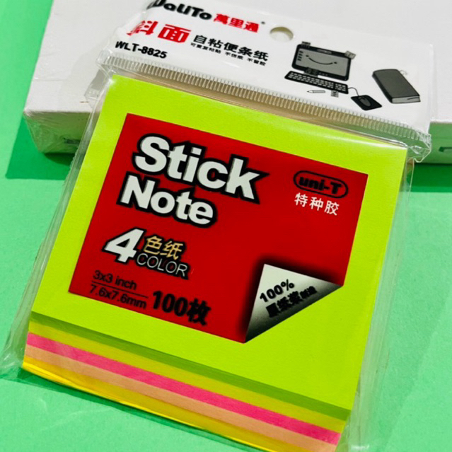 

STICKY NOTES 8825/100 SHEETS/75*75