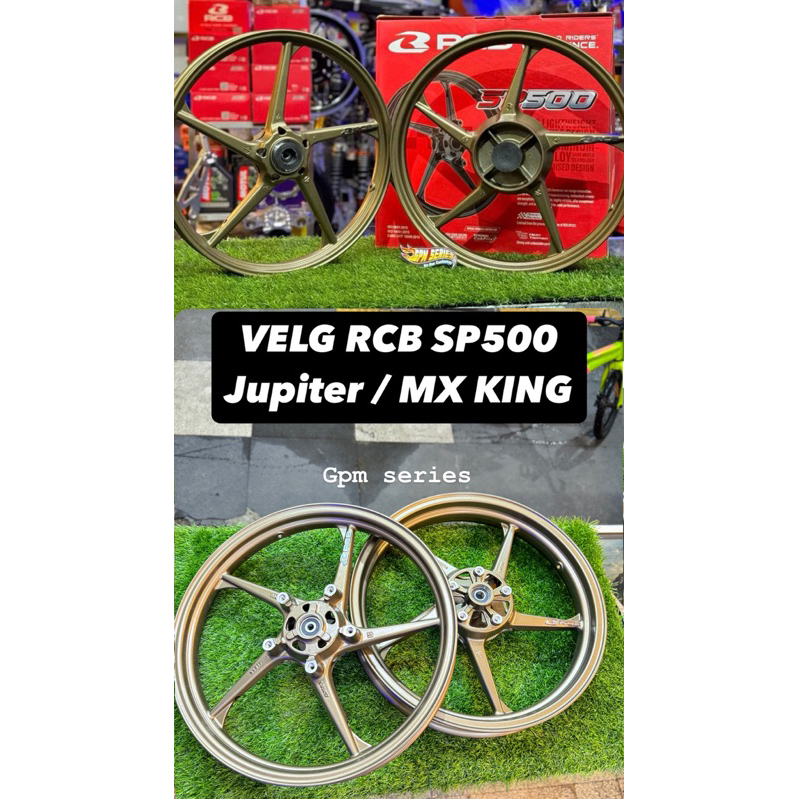 VELG RCB RACING BOY SP500 SP 500 JUPITER Z Z1 VEGA R ZR FIZR F1ZR FISR FORCE1 MX 135 OLD TIGER MEGAP