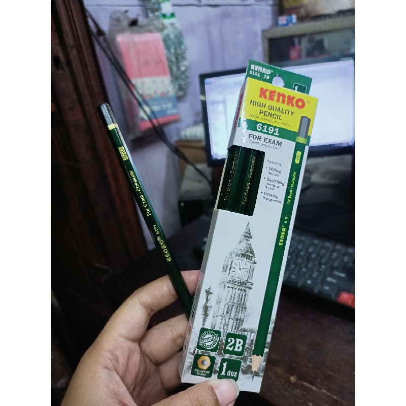 

KENKO PENSIL 2B MURAH SEKOLAH KANTOR ALAT TULIS SD SMP SMA