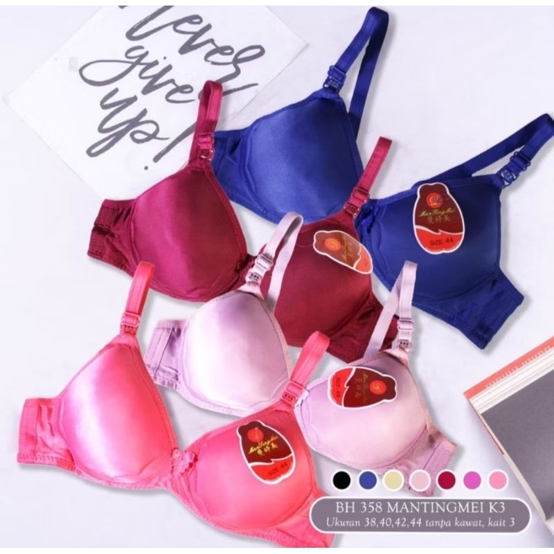 Beauty Collection // BH BRA MAN TING MEI // BH BRA SIZE JUMBO // BH PAKAI BUSA TANPA KAWAT