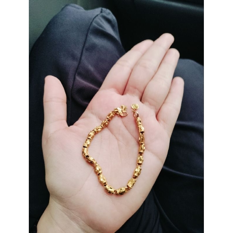 gelang emas 18k