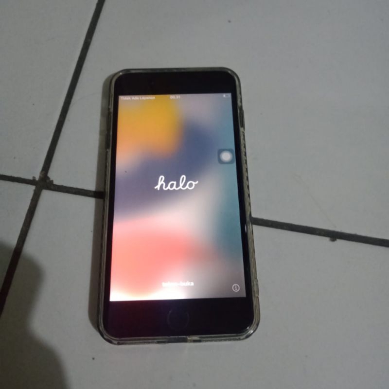 mesin iphone 7plus 256gb lock icloud