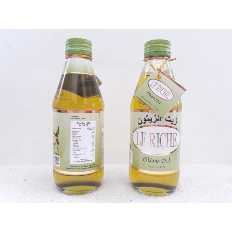 

Minyak Zaitun Le Riche 300 ML Original | Le Richie Olive Oil Asli