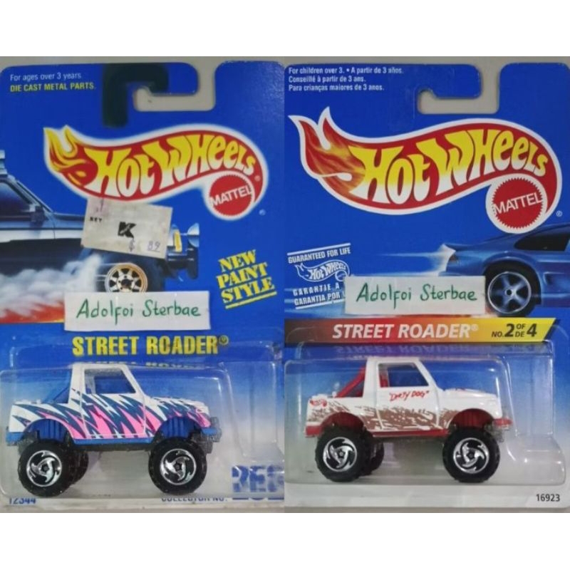 hotwheels hot wheels street roader dirty dog new paint style