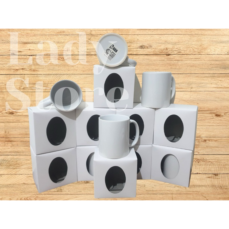 

Dus Mug Lubang Oval Depan Bahan Duplek 270 Gsm ( Box dus mug souvenir )