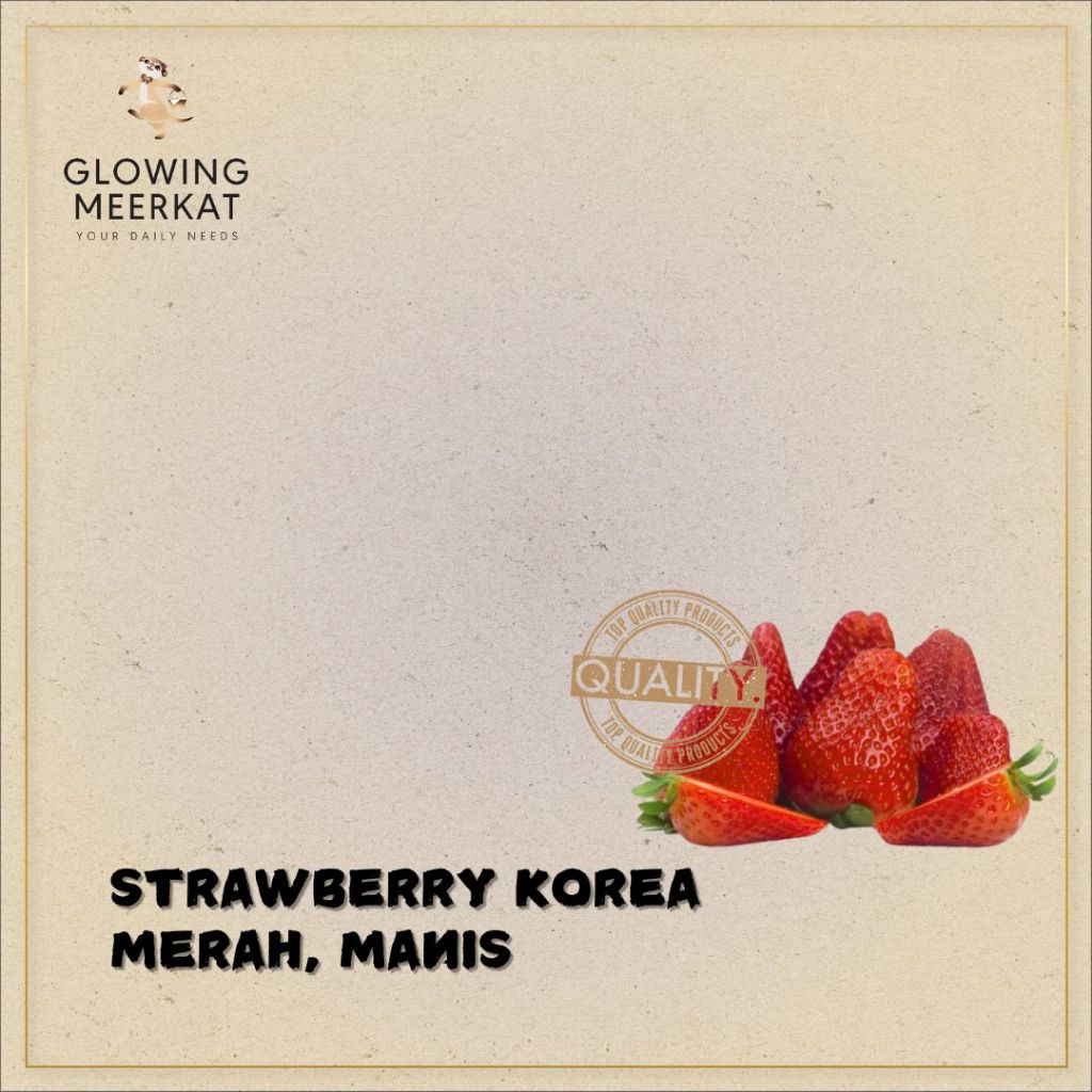 

STRAWBERRY KOREA -GLOWINGMEERKAT