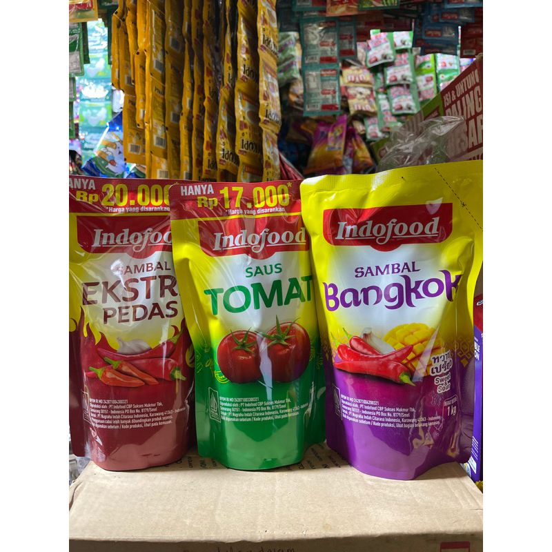 

SAMBAL INDOFOOD 1KG ( 1 POUCH )