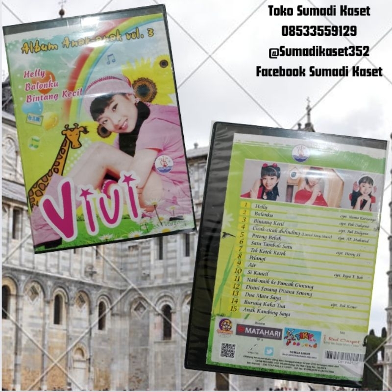 VCD lagu anak anak Vivi vol 3