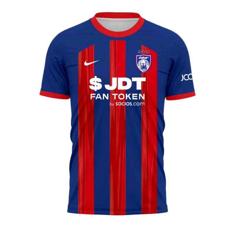 JERSEY JOHOR DARUL TA'ZIM TERBARU 2024/2025 GRATIS NIKNAME. KAOS BOLA