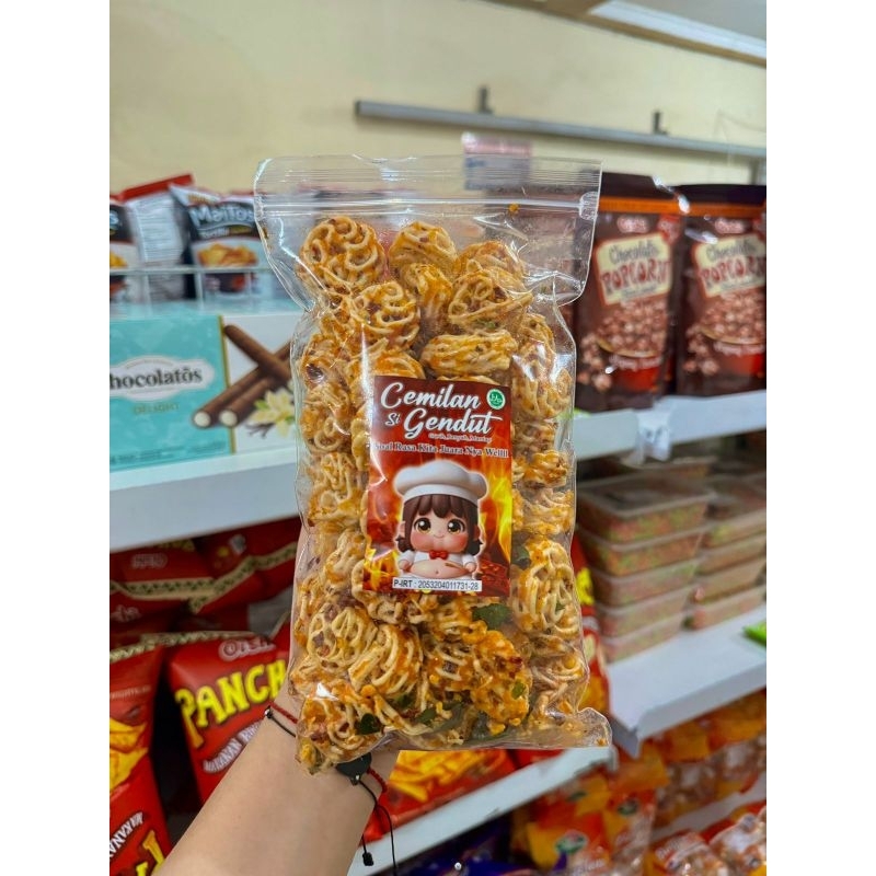 

Babangi Kerupuk Pedas, Cemilan Si Gendut 150gr, Enak Gurih Pedas