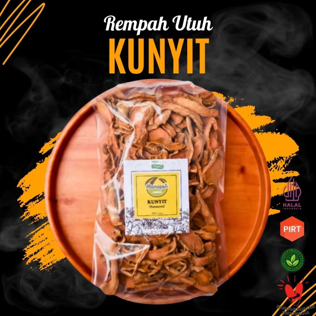 

Kunyit / Kunir Iris Kering (1 KG)