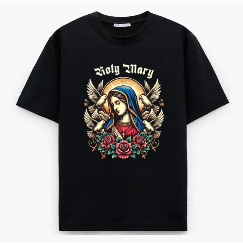 KAOS BUNDA MARIA HOLY MARY SPONSOR NEW || DTF PRINTING