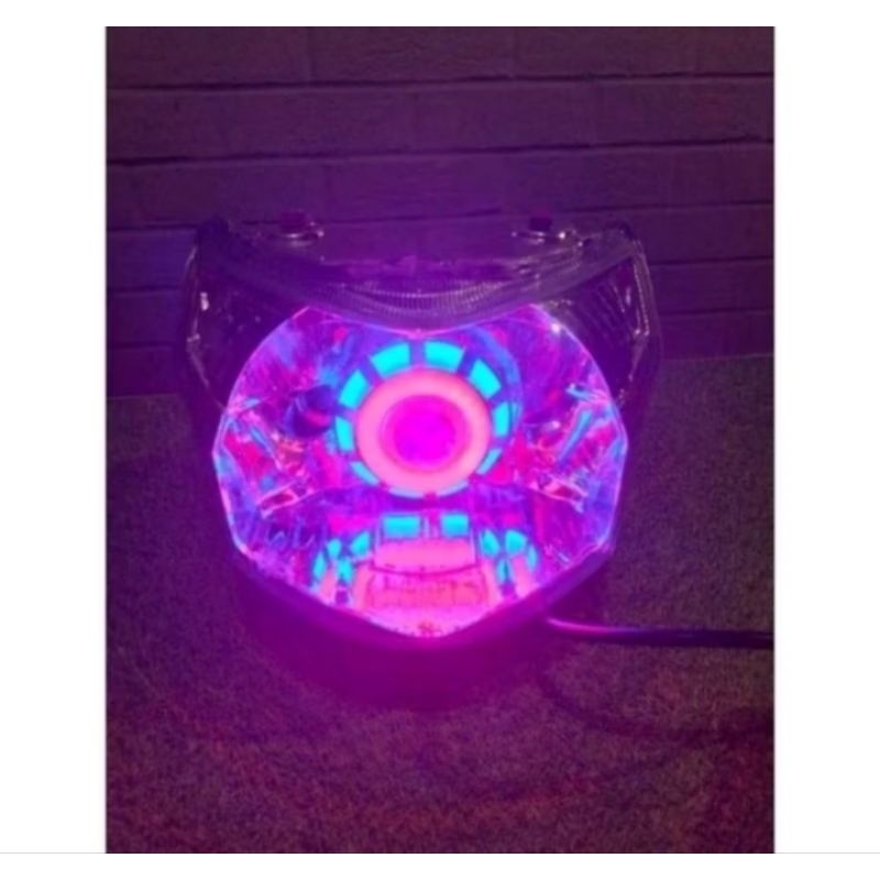 Reflektor Lampu Depan Vega ZR Plus Proji Siap Pakai