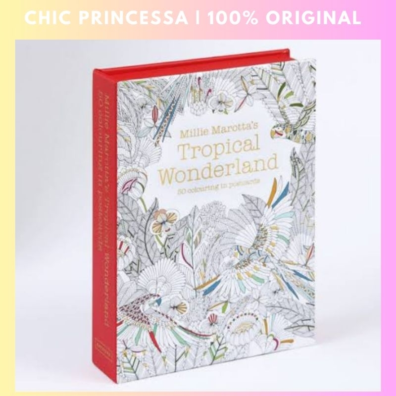 

Millie Marotta's Tropical Wonderland Postcard Box