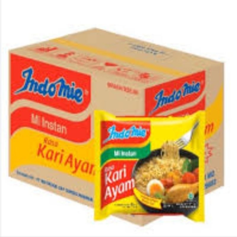 

INDOMIE KARE AYAM 1 DUS ISI 40pcs