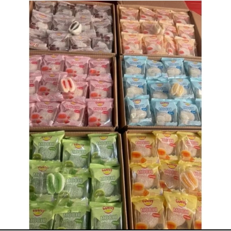 

{ 1 dus mix 6 rasa } mochi conley isi 60 pcs