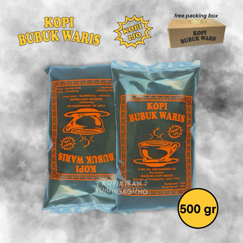 

kopi ijo waris tulungagung 500 gr - kopi cethe