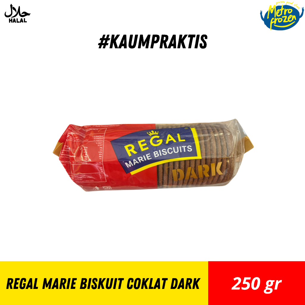 

REGAL Marie Biskuit Coklat Drak 250gr