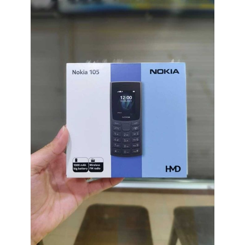 Nokia 105 (2023) Garansi resmi (HP baru Segel)