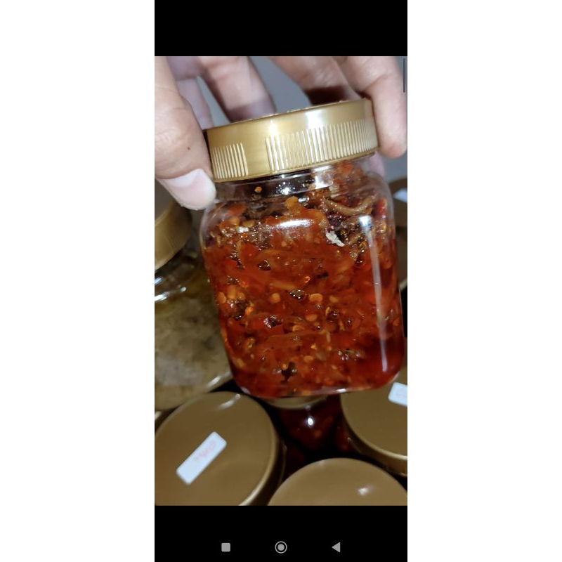 

Sambal Teri ukuran toples 200ml