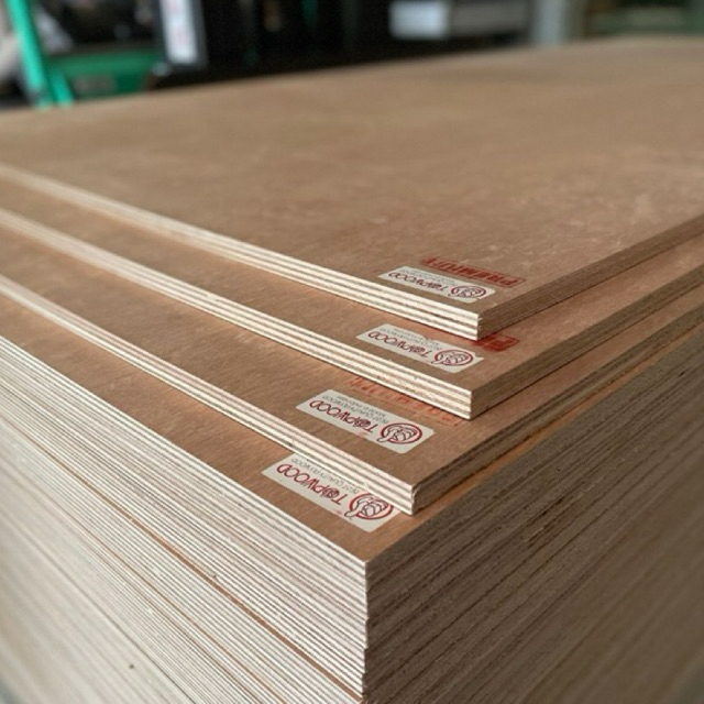 Premium 12mm Triplek Meranti Halus Multiplek Plywood Ukuran Normal 122x244 Wajib Dipotong