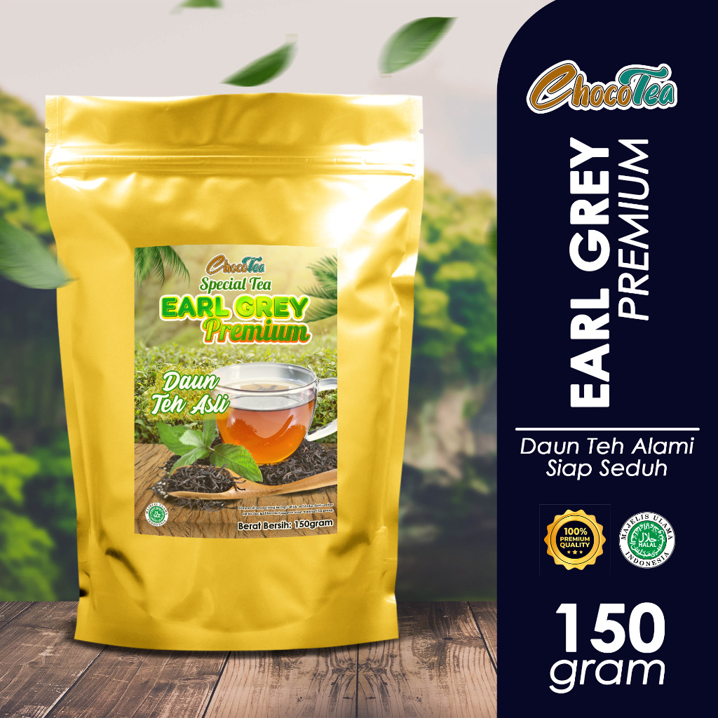 

EARL GREY TEA PREMIUM DAUN TEH ALAMI KUALITAS PREMIUM