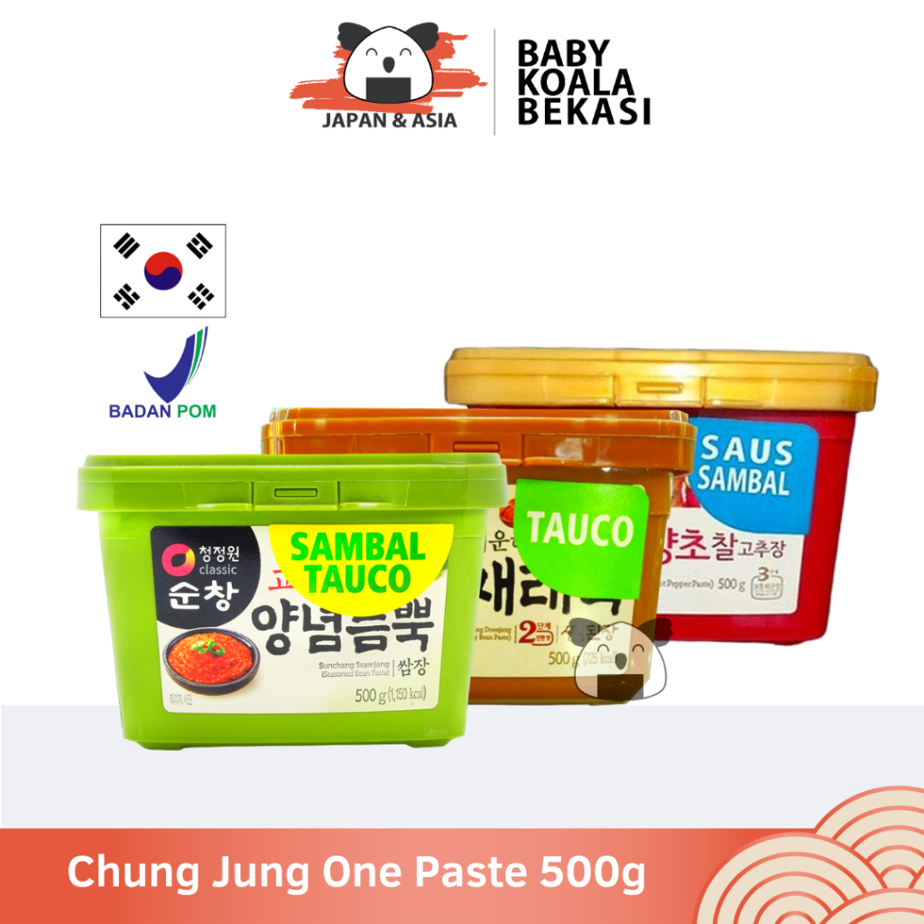 

CHUNG JUNG ONE Sunchang Gochujang 500 g | Hot Pepper Paste -Bekasi