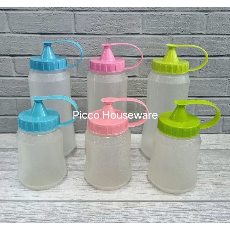 Botol Saus Plastik Besar Kecil 500mL Dan 300ml