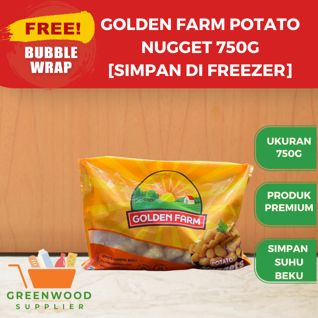 

Potato Nuggets Goldenfarm 750 Gram