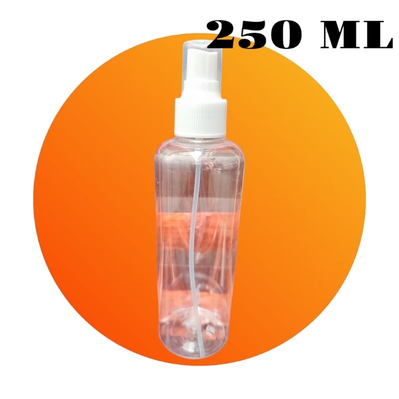 Botol Spray 250 ML // Botol Putih Bening 250 ML //