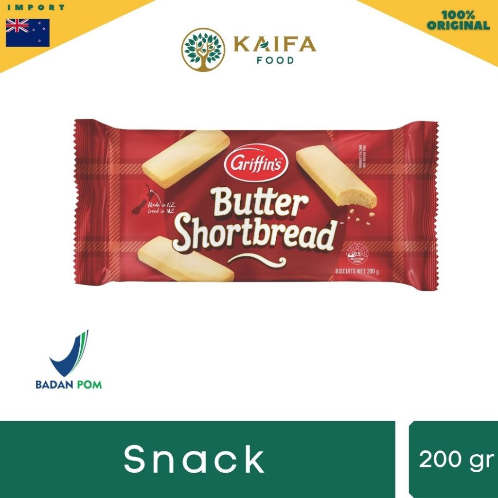 

Griffin'S Butter Shortbread - Biscuit Lembut rasa Mentega