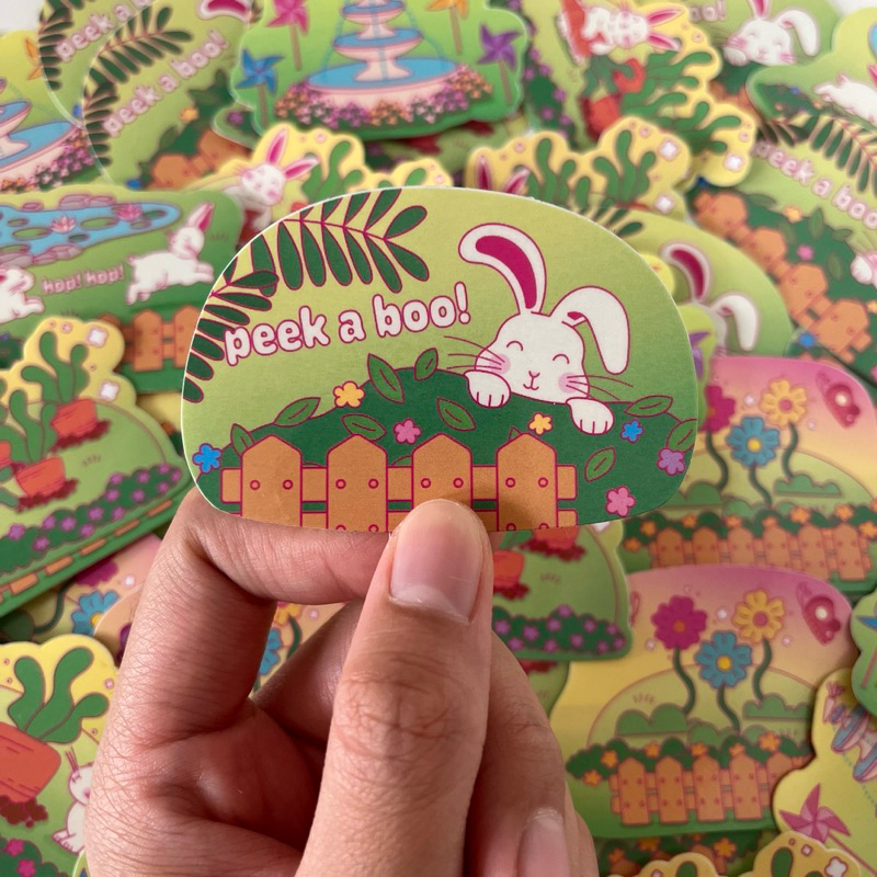 

Bunnyland Sticker/Stiker