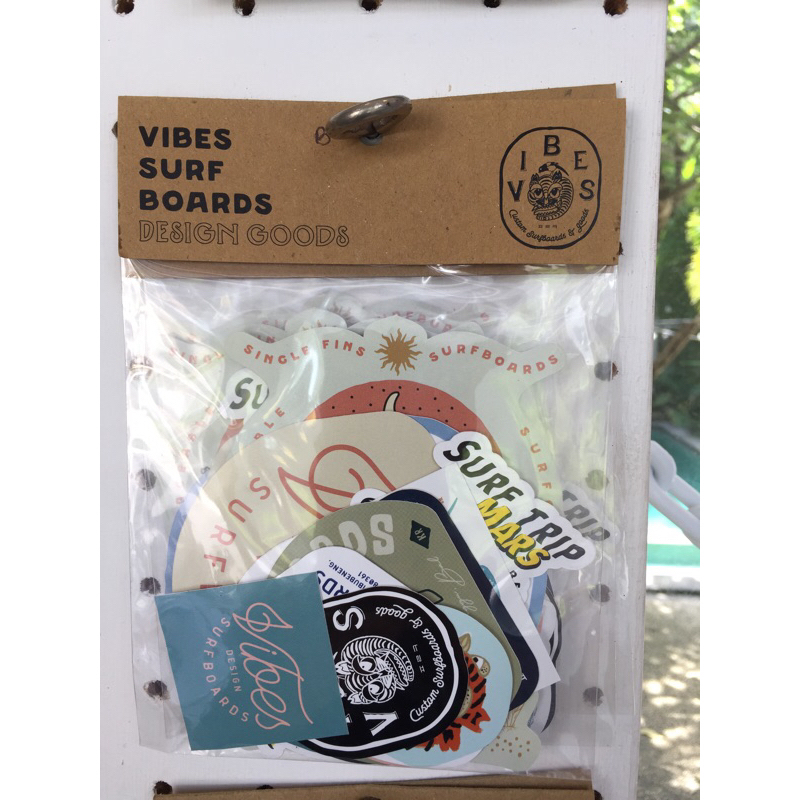 

Sticker pack 14pc Vibes Surfboards (B)