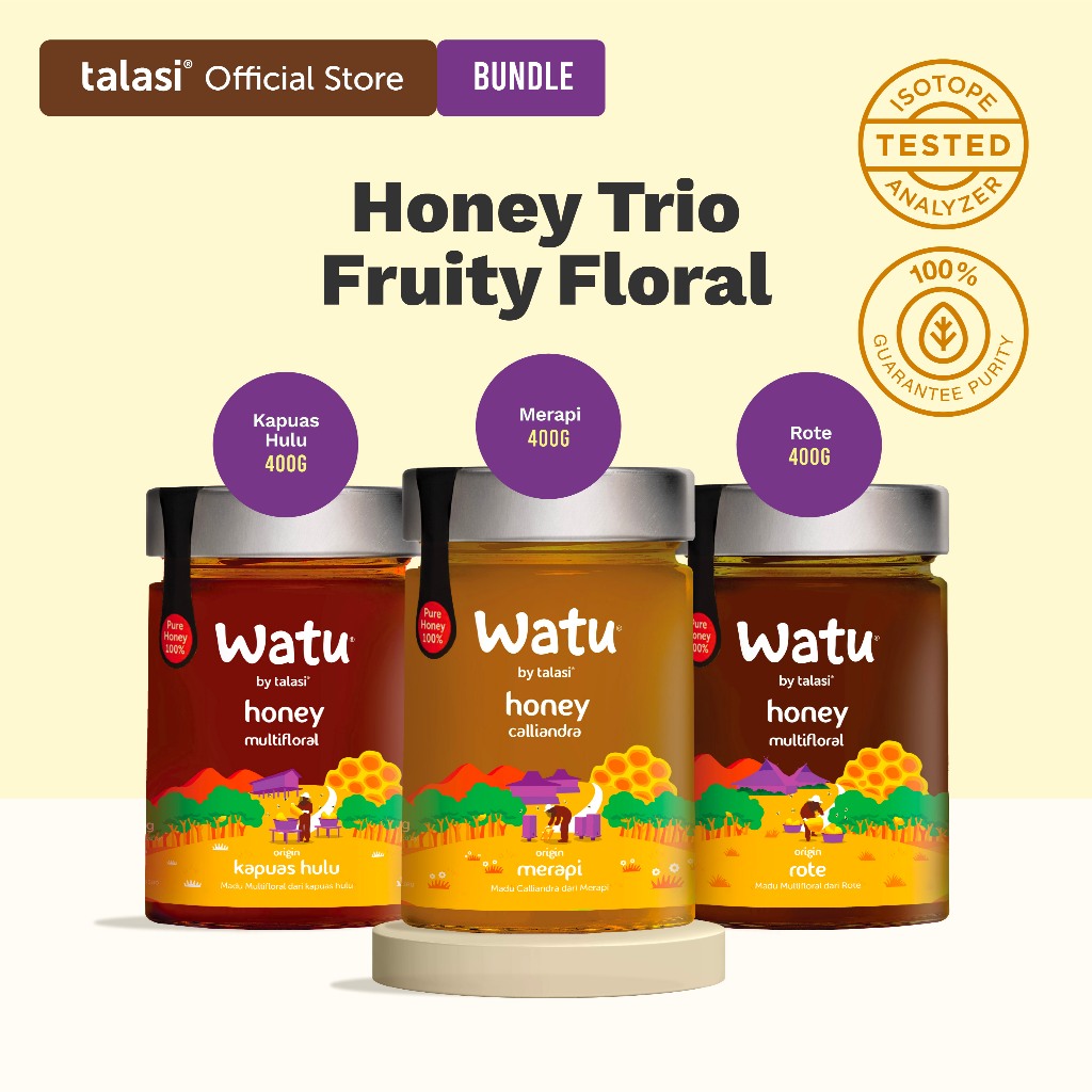 

Talasi Watu Honey Health Booster Bundling