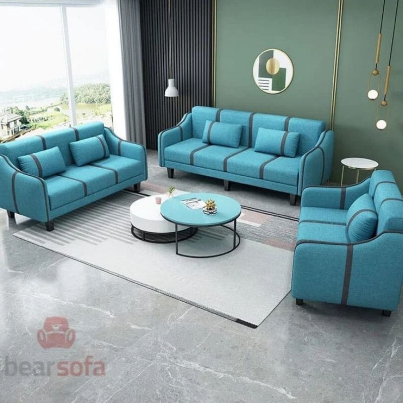 Sofa Retro Minimalis | Sofa Ruang Tamu | Super Cantik