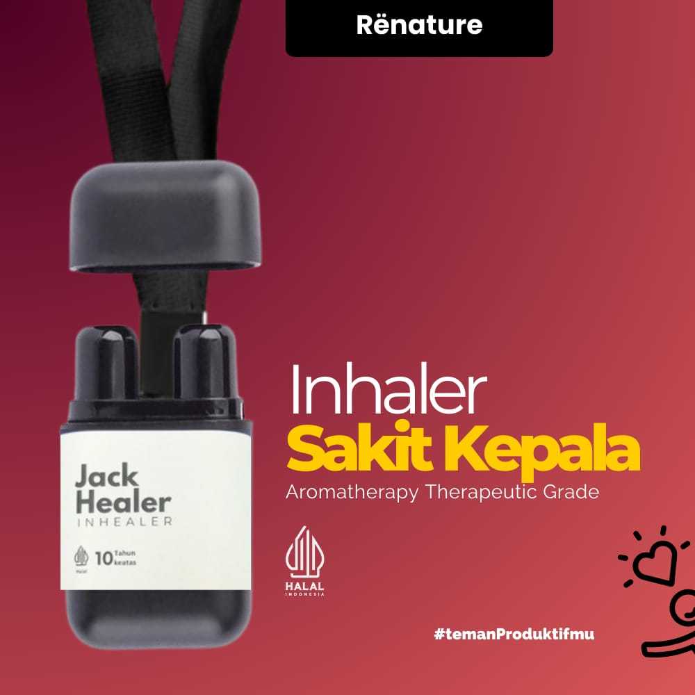 JackHealer - Inhaler Vertigo/Kepala Pusing Herbal Pereda Melegakan Gejala Penyakit Vertigo/Kepala Pu