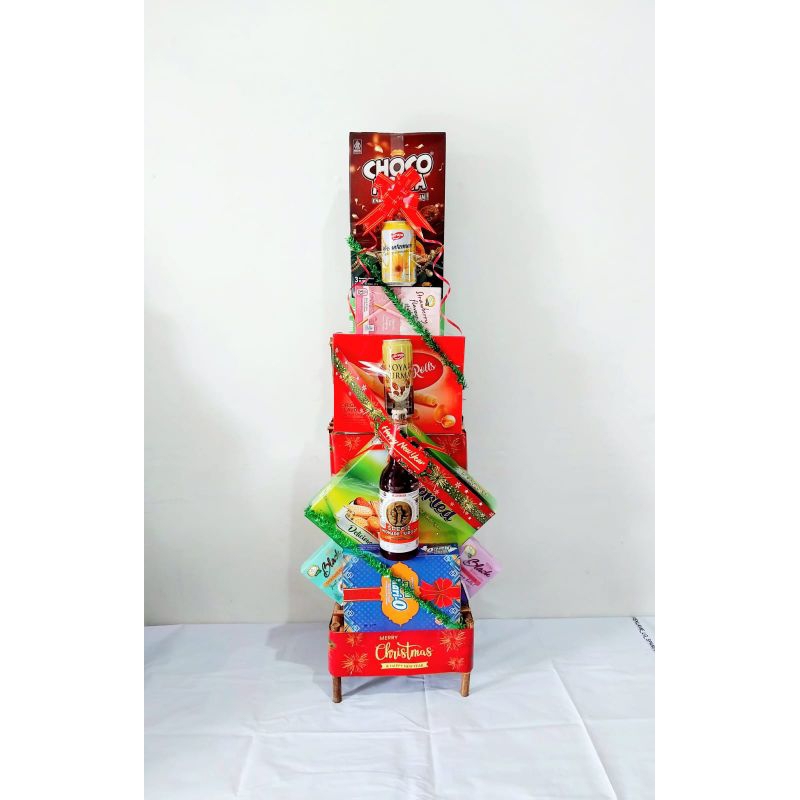

Parcel Natal & Tahun Baru Snacks minuman sirup gift set terlariss sekota medan HD08