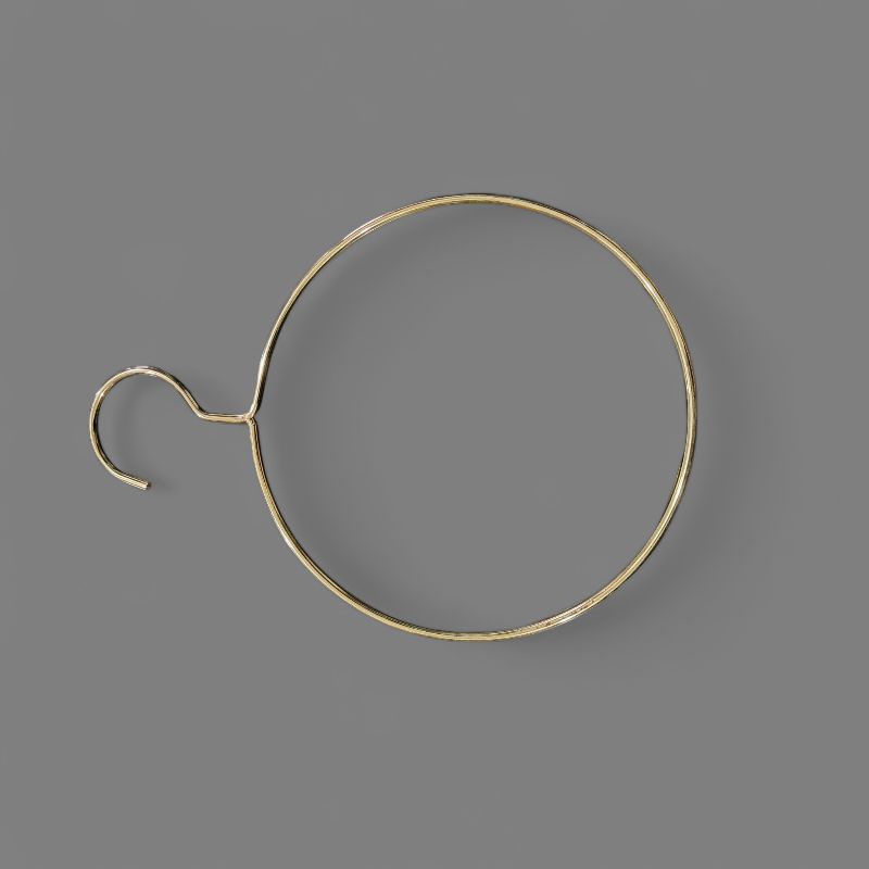 Hanger jilbab besi gold impor