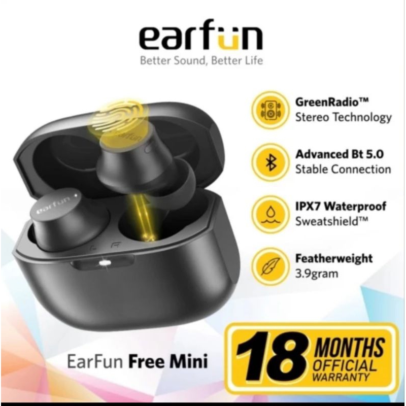 TWS EarFun Free Mini True Wireless Earbuds