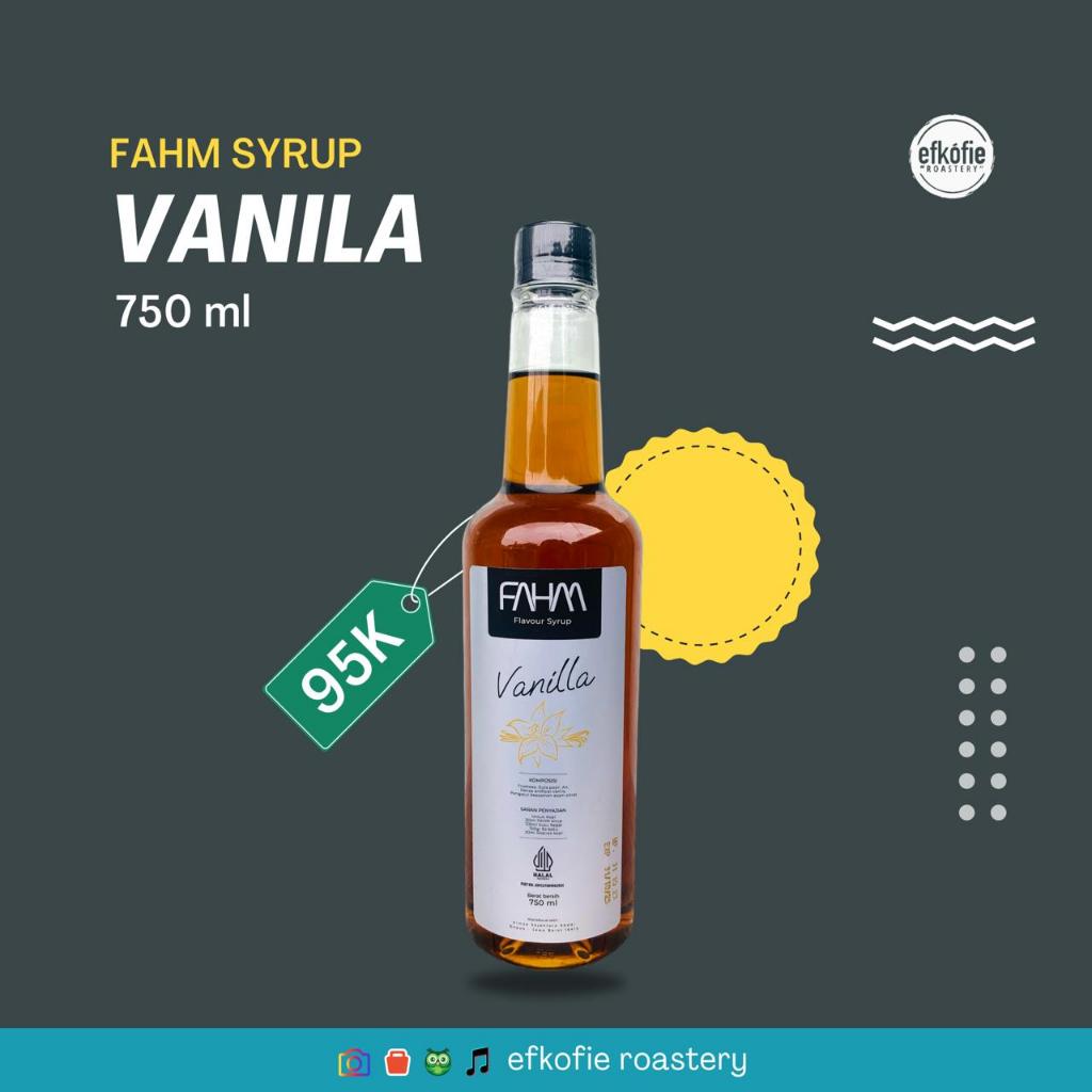 

Fahm Syrup VANILA